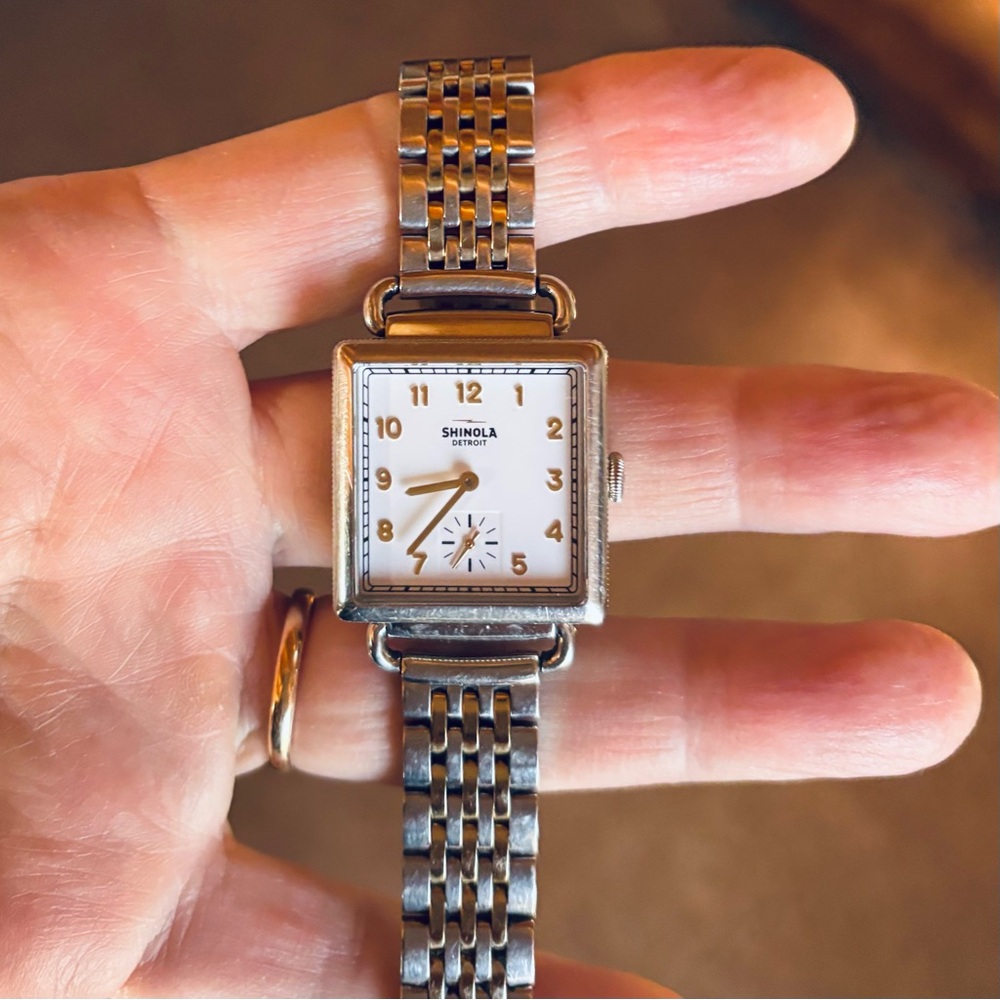 Shinola Detroit Women’s Cass 2-tone watch 28mm